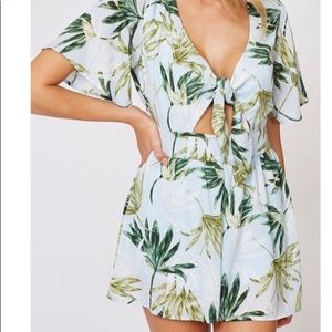 💥SUPER SALE💥Peach Love California Palm Romper!!